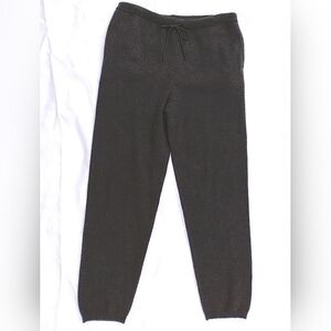 TSE Cashmere Dark Gray Pants Womens Drawstring Waist Lounge Wear Casual Sz S